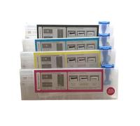 TWEJHX 4pcs 220ml Empty Cartridge Compatible With Printer Supplies Roland Mimaki Mutoh And Other Printer Bulk System