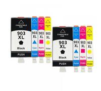 TWEJHX 903XL Ink Cartridge Compatible With Printer Supplies OfficeJet Pro 6961 6974 6975 6963 6978 For Part Number 903 903XL With Chip(2SET)