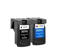 TWEJHX BC365XL BC366XL BC 365 BC 366 CL-366 Ink Cartridge Compatible With Printer Models PIXUS TS3530 For Part Number BC-365(1 set)