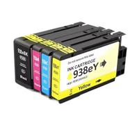 TWEJHX Compatible Ink Cartridge For Printer Supplies Compatible With Officejet Pro 9110B 9120B 9130b 9720 9730 9120e 9130e 9720e 9730e 4S6X3A Works With 936 937 938(938e)