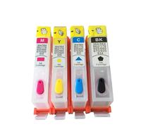 TWEJHX Compatible With 670XL Refillable Ink Cartridge For 670 XL - 3525 4615 4625 5525 6525 Printer Models Printer Supplies
