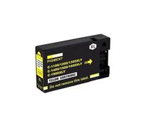 TWEJHX PGI1400 1400XL Inkjet Cartridge PGI-1400XL Compatible With Printer Models MAXIFY MB2040 MB2140 MB2340 MB2740 For Part Number PGI1400(1pcs Yellow)