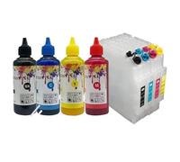 TWEJHX Refillable Ink Cartridge GC31 Compatible With E2600 E3300 E3300N E3350N E5050N E5500 E5550N E7700 Printer(Cartridge and ink)