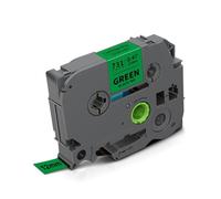 TWEJHX Ruban TZe231 12mm Compatible With TZ231 Noir Sur Blanc 6 9mm TZe221 TZe211 Compatible With Label Printer Models Printer Supplies For Part Number TZe231(Black on Green)