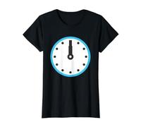 Twelve Clock Dial Twelve Watch Costume Value Graphic T-Shirt, Women, Black, M