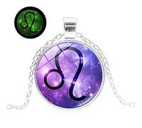 Twelve Constellations Luminous Necklace Glow Pendant Creative Gifts Accessories Handmade Accessories