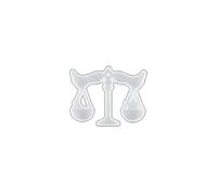 Twelve Constellations Resin Molds Keychain Pendant Epoxy Silicone Mold for Jewelry