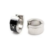 Twelve Constellations Stud Earrings,Personalized Black Hip Hop Round Earrings Decorations Jewelry Gifts Astrology Horoscope Earrings For Girls Ladies Fashion Earrings,Scorpio,Adjust