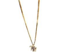 Twelve Constellations Zircon Necklace Women Golden Dainty Clavicle Chain Shiny Cz Guardian Choker Party Jewelry Gift