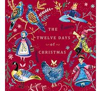 Twelve Days Of Christmas Charity Christmas Cards, Pack of 6