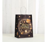 Twelve Decorative Reusable Bags for Small Presents During Holidays (039-4)