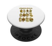 Twelve Gr ods, Greece Mythology Art Lovers, 12 Deities PopSockets Adhesive PopGrip