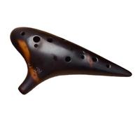 Twelve Hole Alto AC Tuned Ocarina Professional Performance Adult Smoked Beginner Instrument