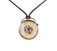 Twelve O'clock Sundial Pocket Watch Mechanical Pocket Watch Chinese Traditional Time Gift (Color : A) (A)