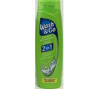 TWELVE PACKS of Wash & Go 2in1 Shampoo & Conditioner Anti-Dandruff 200ml