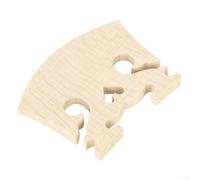 Twelve Piece Collection of Standard Wooden Violin Bridges Essential Replacement Parts to the Best Performance