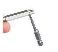 Twelve Piece Magnetized for Torx Bit Collection Every Piece is Fifty Millimeters Long & Fits a Range of Electric Tools Including Sizes from to T40