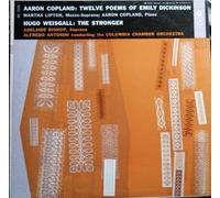 Twelve Poems of Emily Dickinson; Hugo Weisgall ~The Stronger / Alfredo Antonini LP