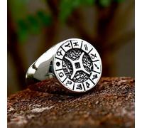 Twelve Signs Of The Zodiac Constellation Ring Stainless Steel Fashion Ring Gift-8-