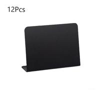 Twelve Small Desktop Blackboard Tags for Creative Information Display at Events