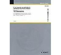 Twelve Sonatas 2 treble recorders (violins) and basso continuo; c