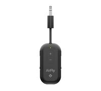 Twelve South AirFly Pro 2, Bluetooth Adapter, Pair 2 AirPods, Black Ice