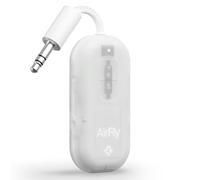 Twelve South AirFly Pro 2, Bluetooth Adapter, Pair 2 AirPods, Glacial White