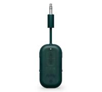 AirFly Pro 2 Frost - Bluetooth Adapter for Airplane, Pair 2 AirPods or Wireless Headphones - 3.5mm AUX Bluetooth Transmitter for Cars, Boats, Treadmills, TVs- Airplane Travel Essentials, Teal