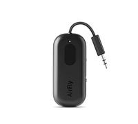 Twelve South AirFly Pro Bluetooth Wireless Audio Transmitter/Receiver for up to 2 AirPods/Wireless Headphones; Use with Any 3.5 mm Audio Jack, Black