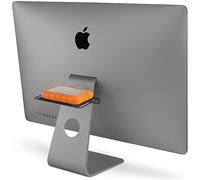 Twelve South BackPack for iMac and Apple Displays | Hidden Storage Shelf for Hard Drives and Accessories (matte black) 12-1745
