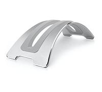 Twelve South BookArc for MacBook | Space-saving vertical desktop stand for Apple notebooks (silver)*Newest Version*