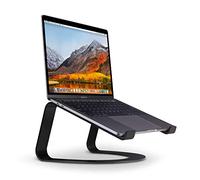 Twelve South Curve Stand for MacBooks & Laptops, Ergonomic desktop - Black 21607