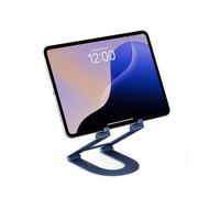 Twelve South Curve Mini - Foldable, Adjustable Tablet Stand for Desk - Premium Aluminum iPad/Tablet Holder with Multi-Angle Hinge, Anti-Slip Pads - Ideal for Home, Office, Travel Use, Coastal