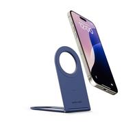 Twelve South Curve Nano - Portable Adjustable Phone Stand, Sleek Foldable Design for iPhone, Android, Smartphones - Hands-Free Viewing, Travel-Friendly, Compact for Desk, Home, Office, Coastal Blue