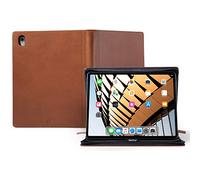 Twelve South Journal for 12.9 - inch iPad Pro (Gen 3) | Luxury Leather Protective Case and Easel with Pencil/document/keyboard storage for iPad Pro + Apple Pencil