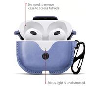 Twelve South TS-2207 AirSnap For AirPods Gen 3, Leather Protective Case/Cover