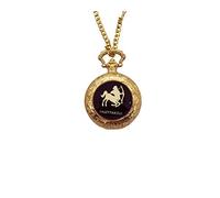 Twelve Stars Pocket Watch General Dynasty Table Retro Flip Personality Men and Women Necklace Table Gift, Sagittarius