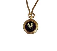 Twelve Stars Pocket Watch General Dynasty Table Retro flip Personality Men and Women Necklace Table Gift