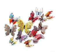 Twelve Unique Butterflies in this Decorative Sticker Set Transform Your Child's Space Today (Chinese Style)