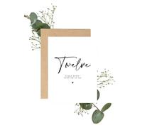 Twelve years Down, Forever to go A5 Card with envelope, Valentines Card, 12th Anniversary Card, Valentines Gift, Twelfth Year Anniversary