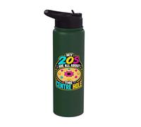 Twenties Centre Hole Life Focus Stainless Steel Insulated Water Bottle