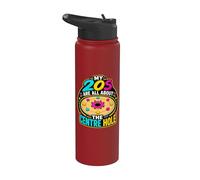 Twenties Centre Hole Life Focus Stainless Steel Insulated Water Bottle