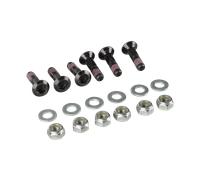 Twenty 6-Pack Sprocket Bolts Black