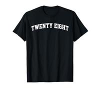 Twenty Eight 28 Year Old 28th Birthday College Style T-Shirt