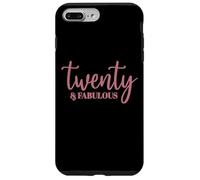 Twenty & Fabulous, 20 Years Old For Women Her 20th Birthday Case for iPhone 7 Plus/8 Plus