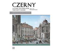 Twenty Four Easy Studies For The Left Hand Op.718: Left Hand Alone (Alfred Masterwork Edition)