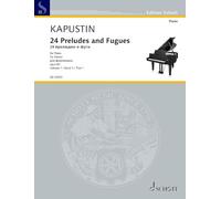 Twenty-Four Preludes and Fugues: op. 82. piano.