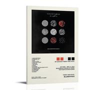 Twenty One Pilots Blurryface Canvas Wall Art Living Modern Family Bedroom Music Movie Cartoon Poster 20x30inch(50x75cm) Frame-style