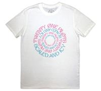 Twenty One Pilots Circular Official Mens T-Shirt