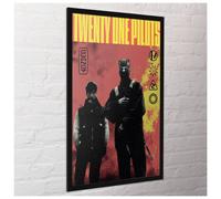 Twenty One Pilots Clancy Paper Poster in Dark Red Twenty One Pilots Dark Red